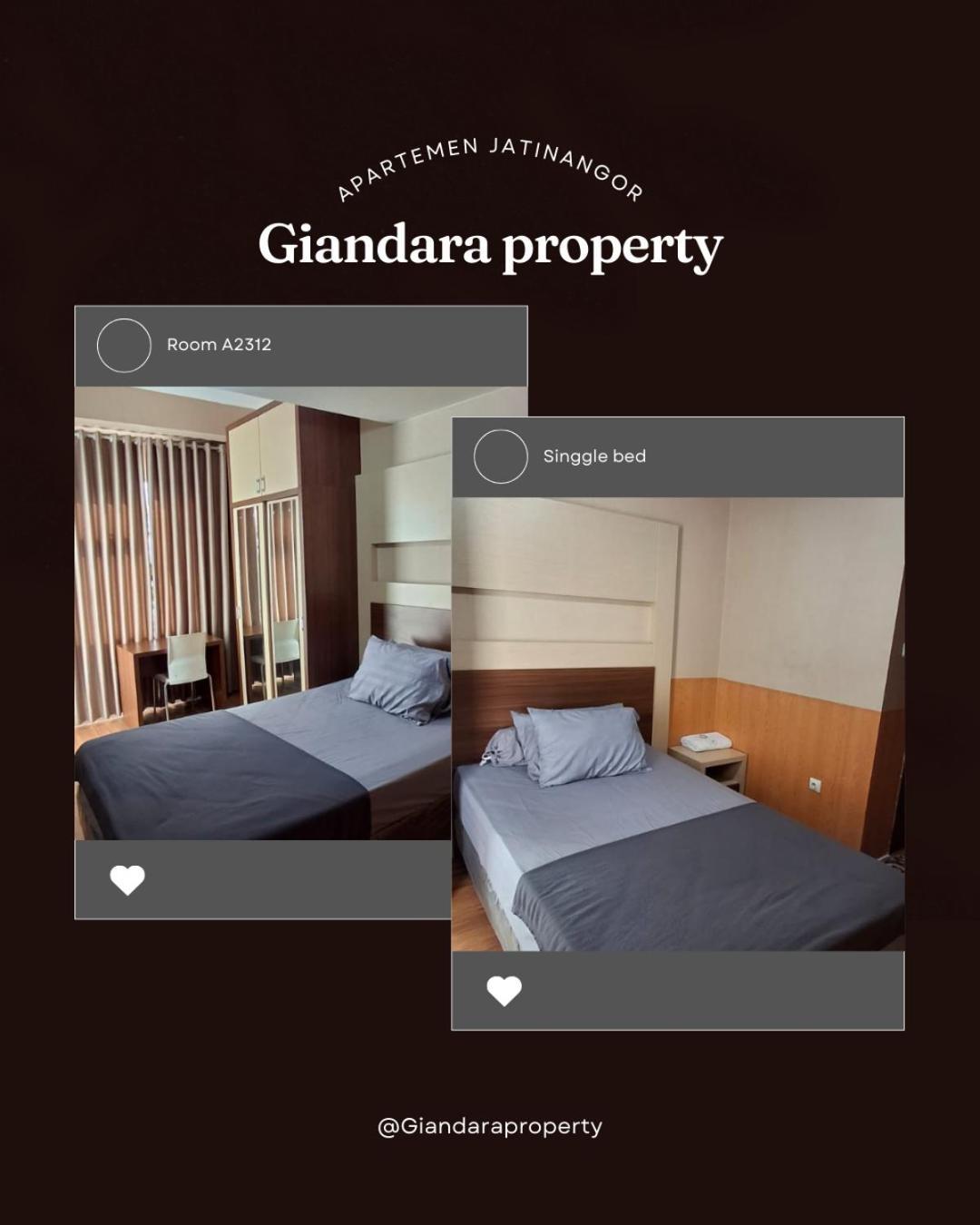 Easton Park Residence Jatinangor - Giandara Sayang Eksteriør bilde